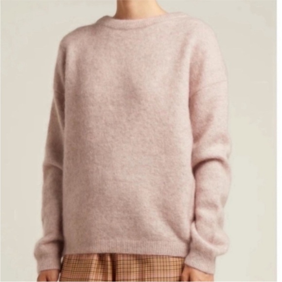 ACNE STUDIOS Mohair Dramatic Sweater in Pink Size XS - Picture 2 of 13